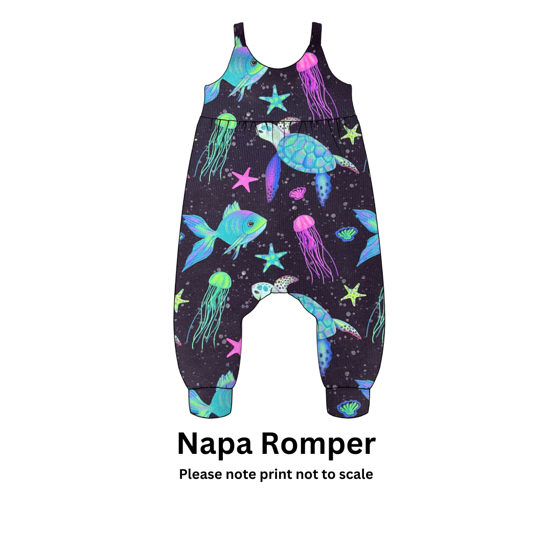 New!!! Under the Sea - Jersey perfect for kids clothing - children's dresses, rompers, leggings, T-shirts, Flares