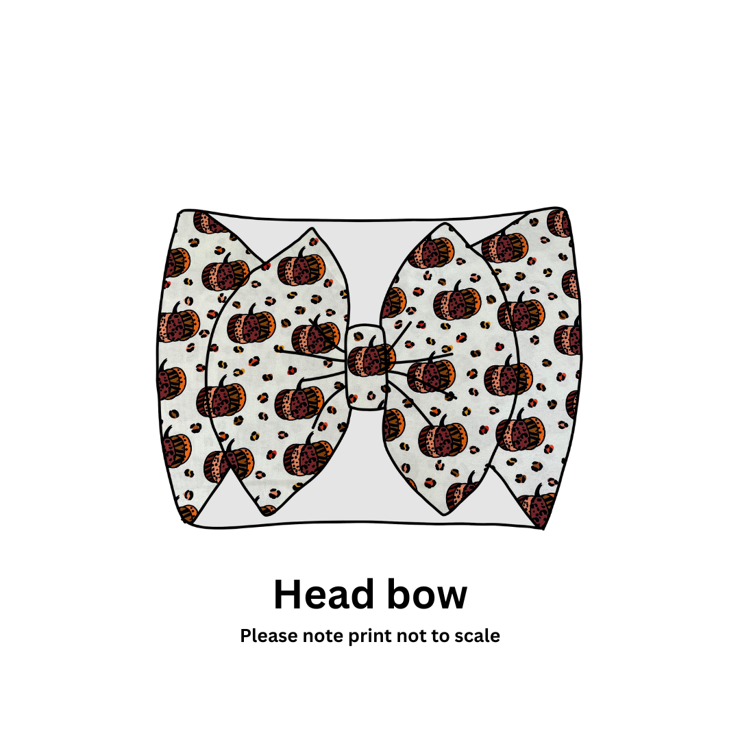 Leopard Pumpkins - Cotton Jersey perfect for kids clothing - T-shirts, Rompers, Dresses any accessories