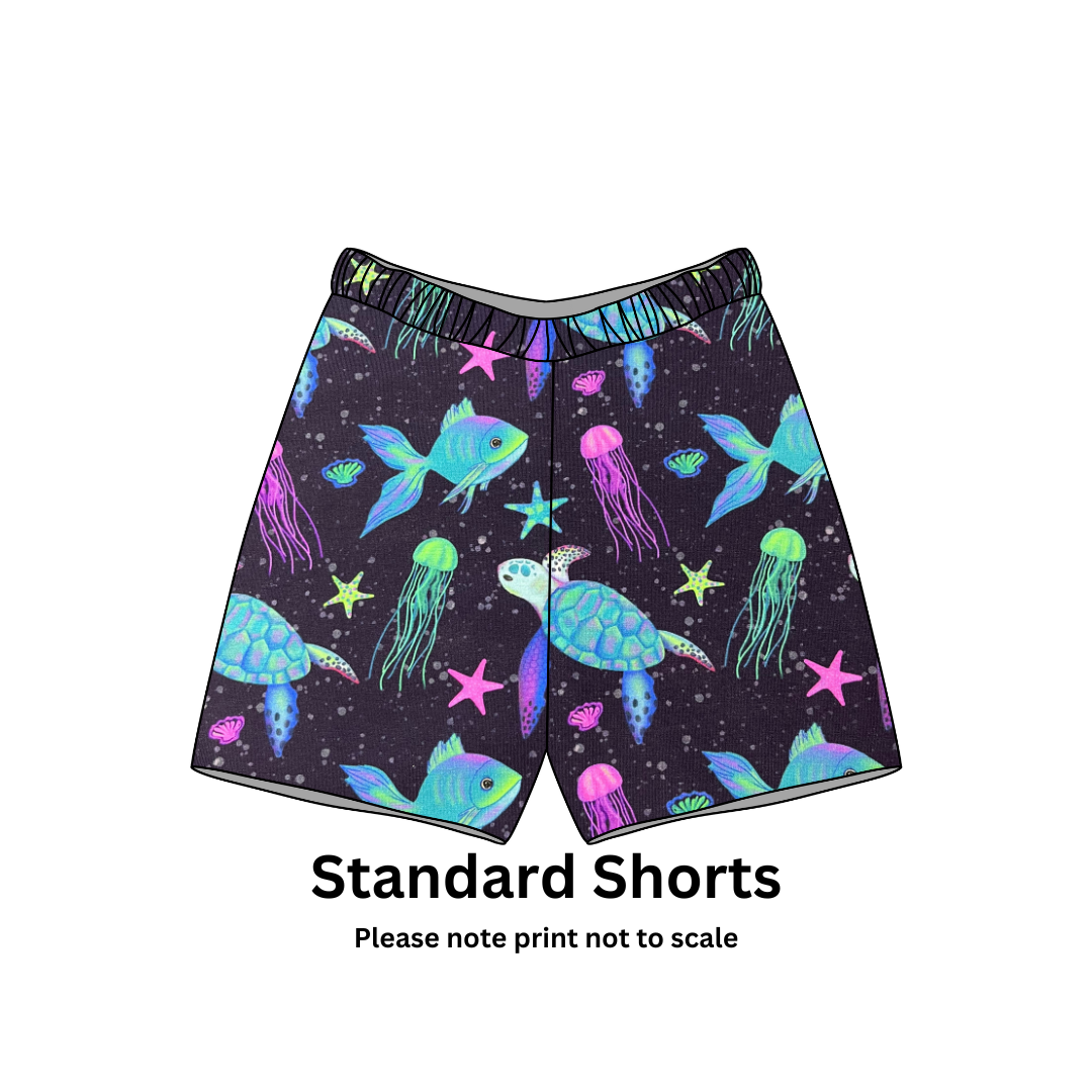 New!!! Under the Sea - Jersey perfect for kids clothing - children's dresses, rompers, leggings, T-shirts, Flares
