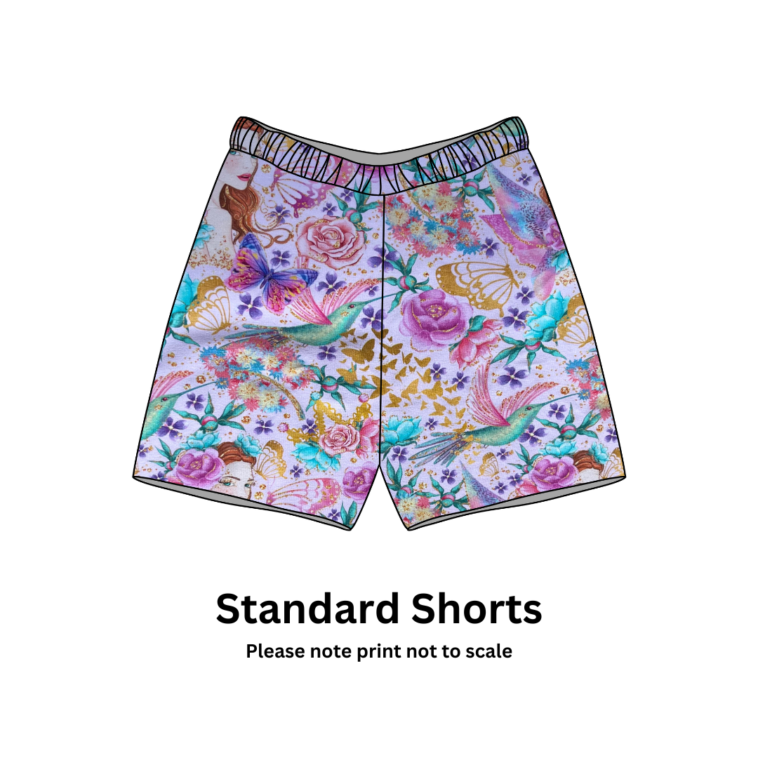 Fairy Dance - Jersey perfect for kids clothing - children's dresses, rompers, leggings, T-shirts, Flares