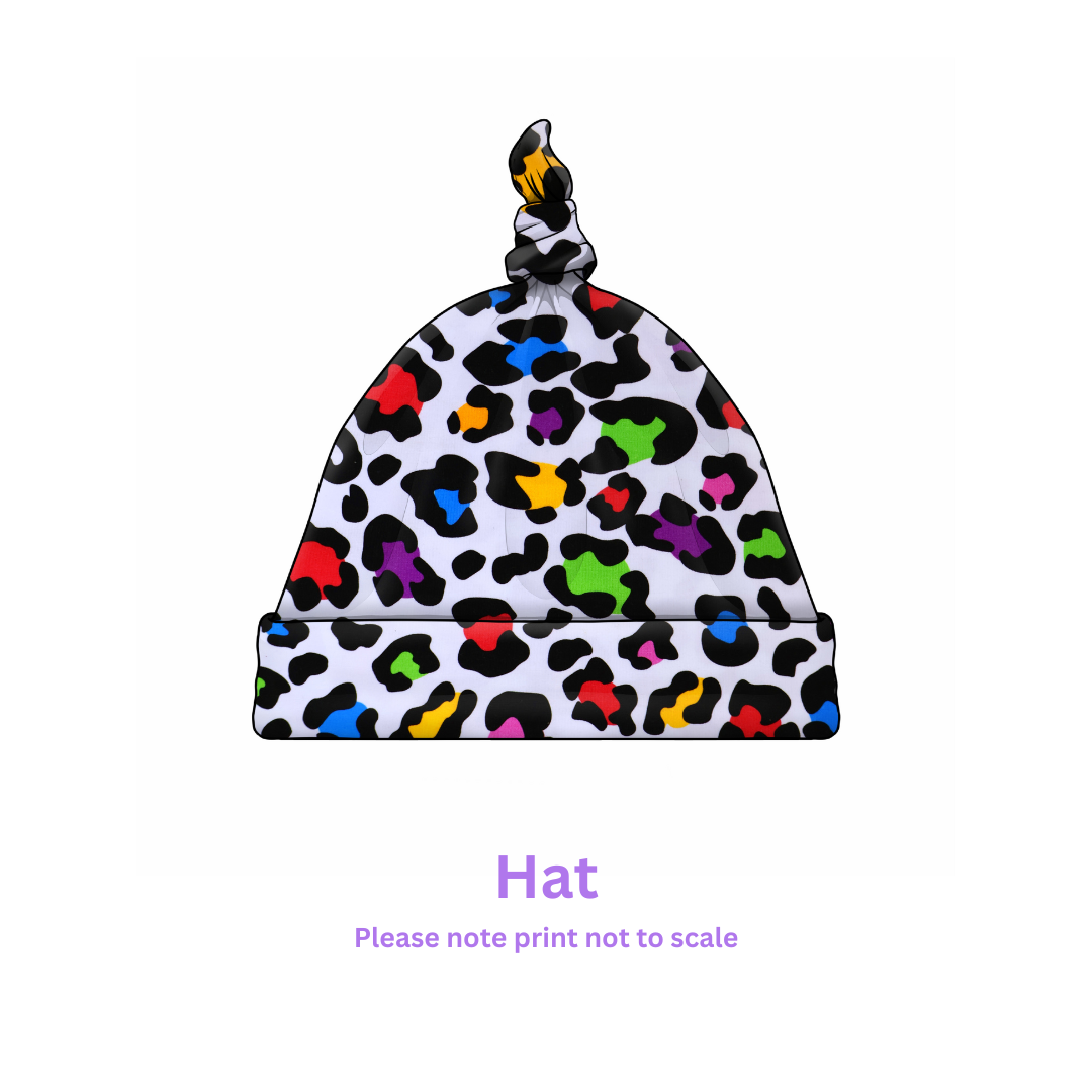 Custom Knot-Top Fabric Hat – Cozy, Trendy & Customizable