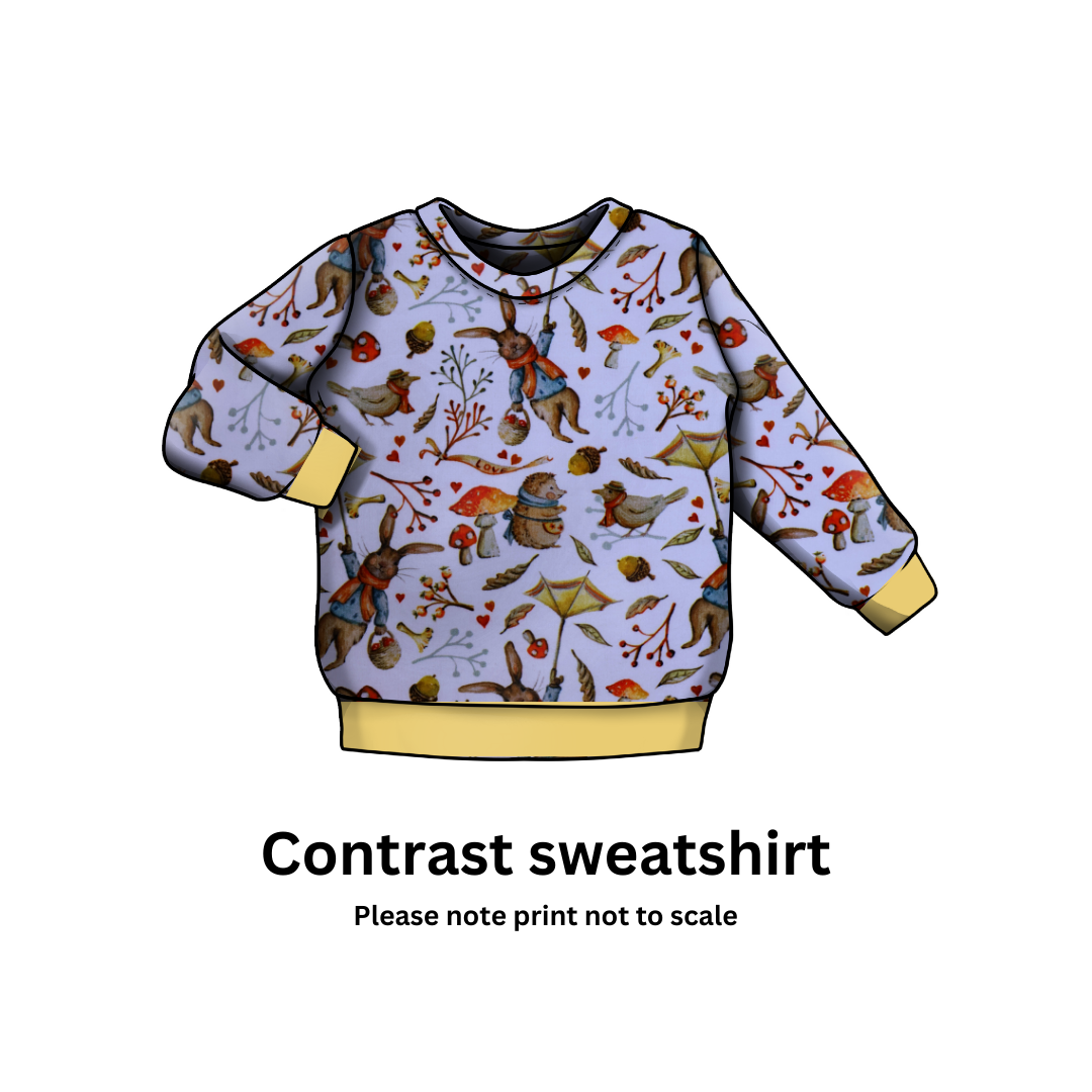 Gone with the wind - French Terry perfect for kids clothing – Rompers, Sweatshirts, Harem pants, Dresses