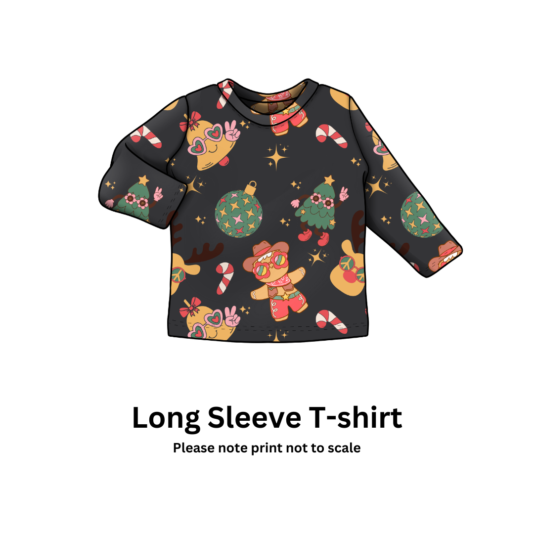Groovy Christmas exclusive print Cotton Jersey perfect for kids leggings, T-shirts, Dresses, Rompers and Accessories