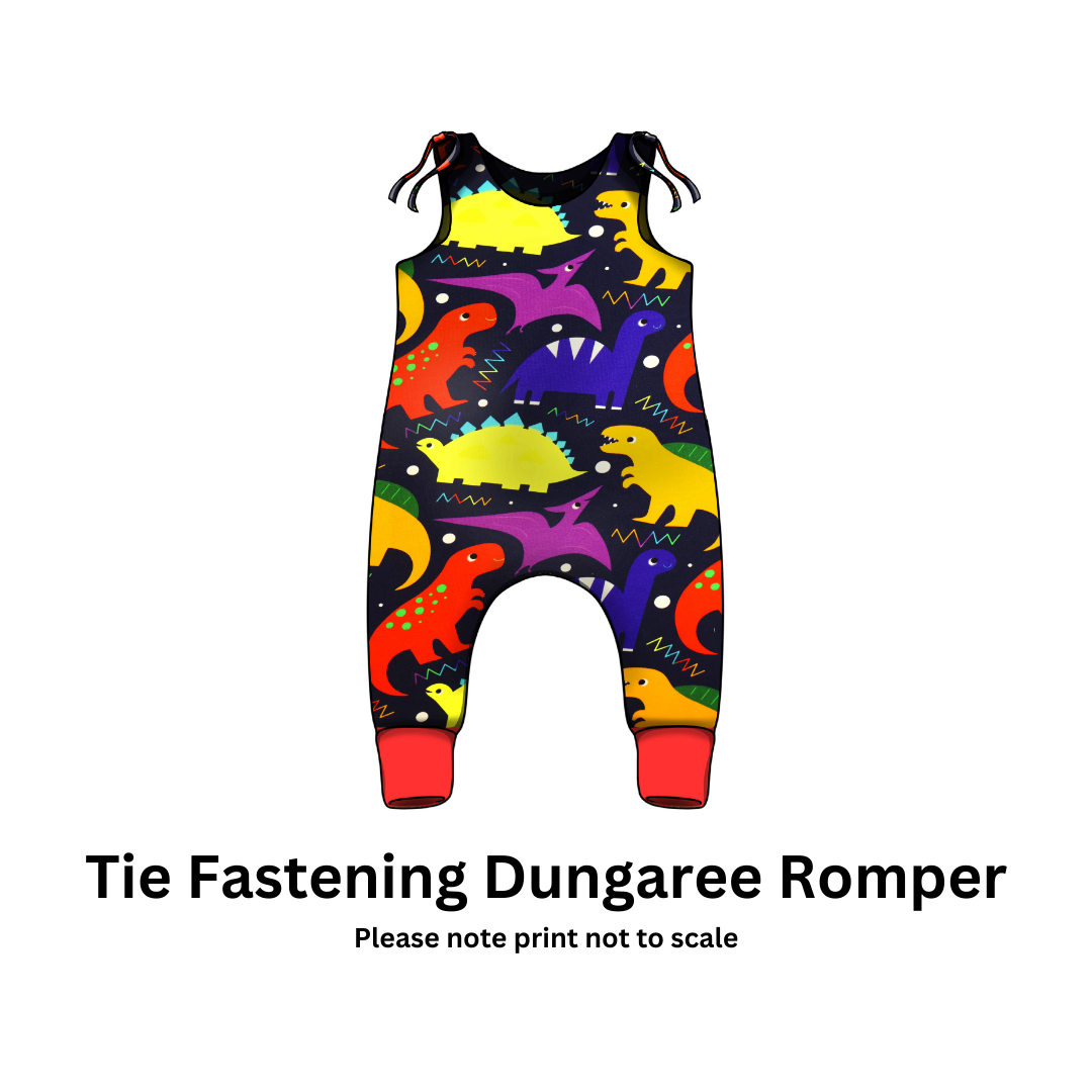 Dinosaurs - French Terry perfect for kids clothing – Rompers, Sweatshirts, Harem pants, Dresses