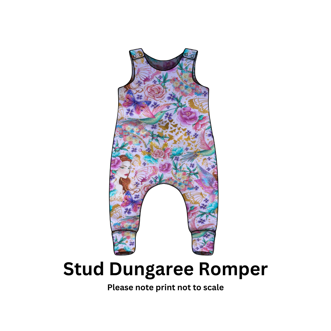 Fairy Dance - Jersey perfect for kids clothing - children's dresses, rompers, leggings, T-shirts, Flares