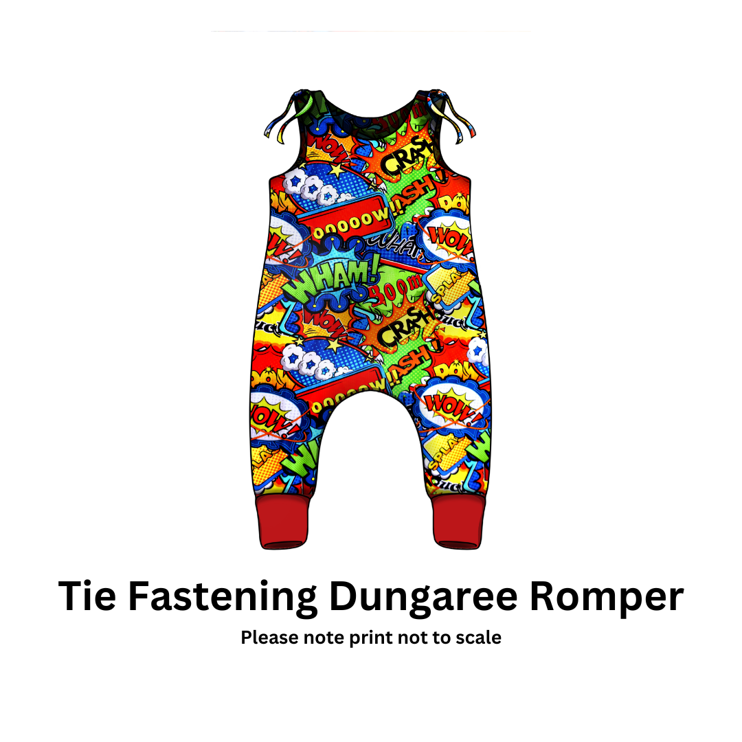 Comic (NEW!) - Jersey perfect for kids clothing - children's dresses, rompers, leggings, T-shirts, Flares