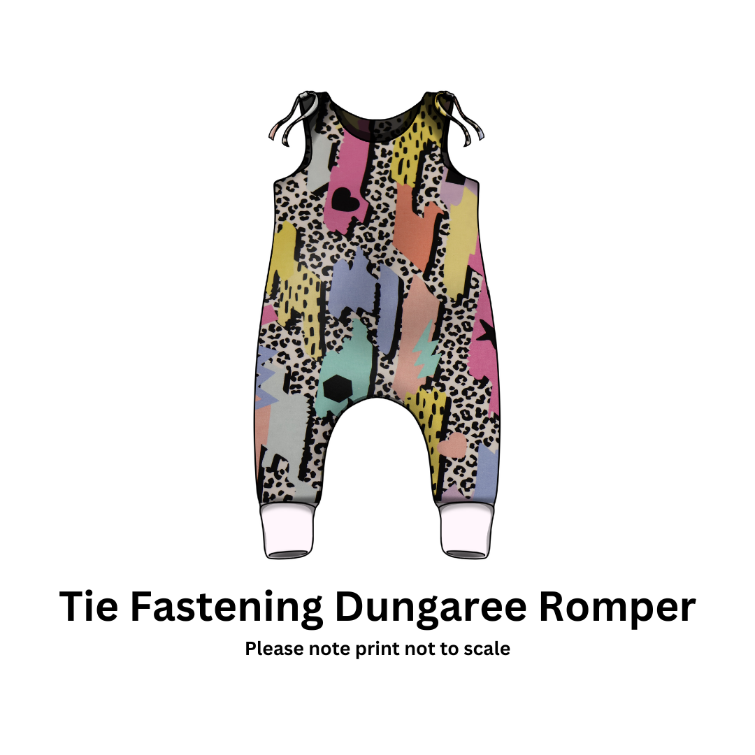 90's Retro - Jersey perfect for kids clothing - dresses, rompers, leggings, T-shirts