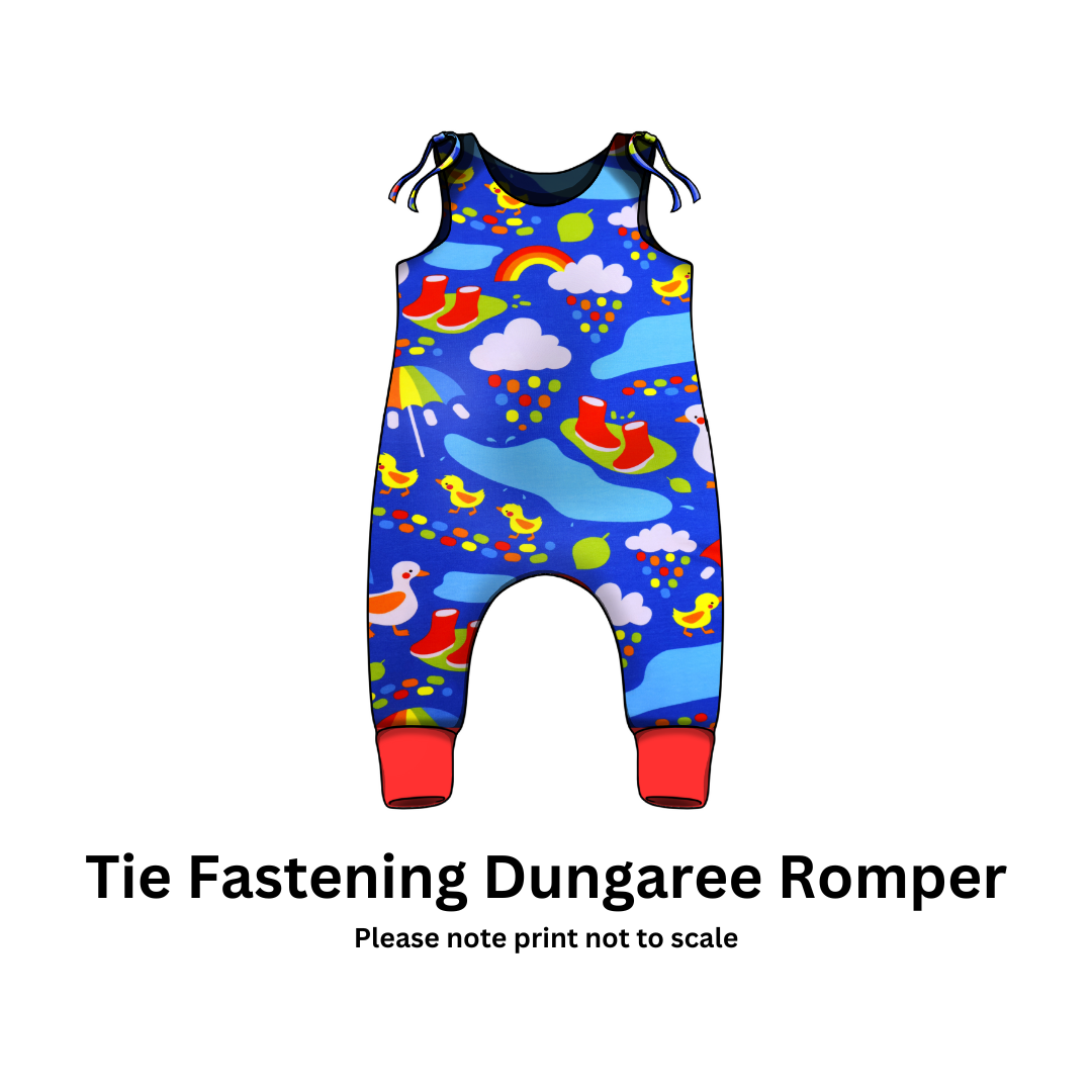 Puddle Ducks - Jersey perfect for kids clothing - dresses, rompers, leggings, T-shirts, Flares