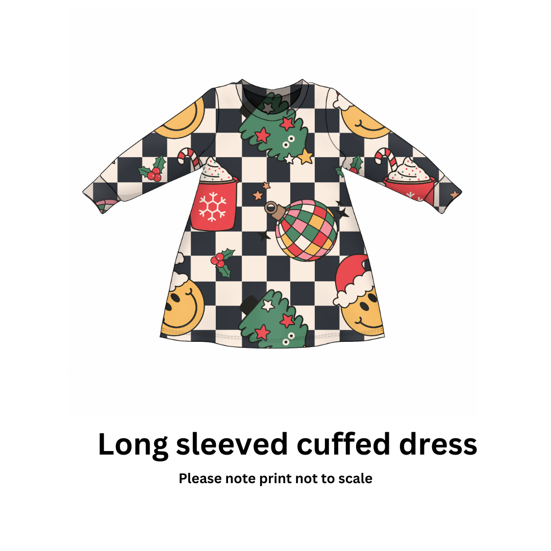 Christmas Disco Exclusive Print Cotton Jersey Perfect For Kids leggings, T-shirts, Dresses, Rompers and Accessories