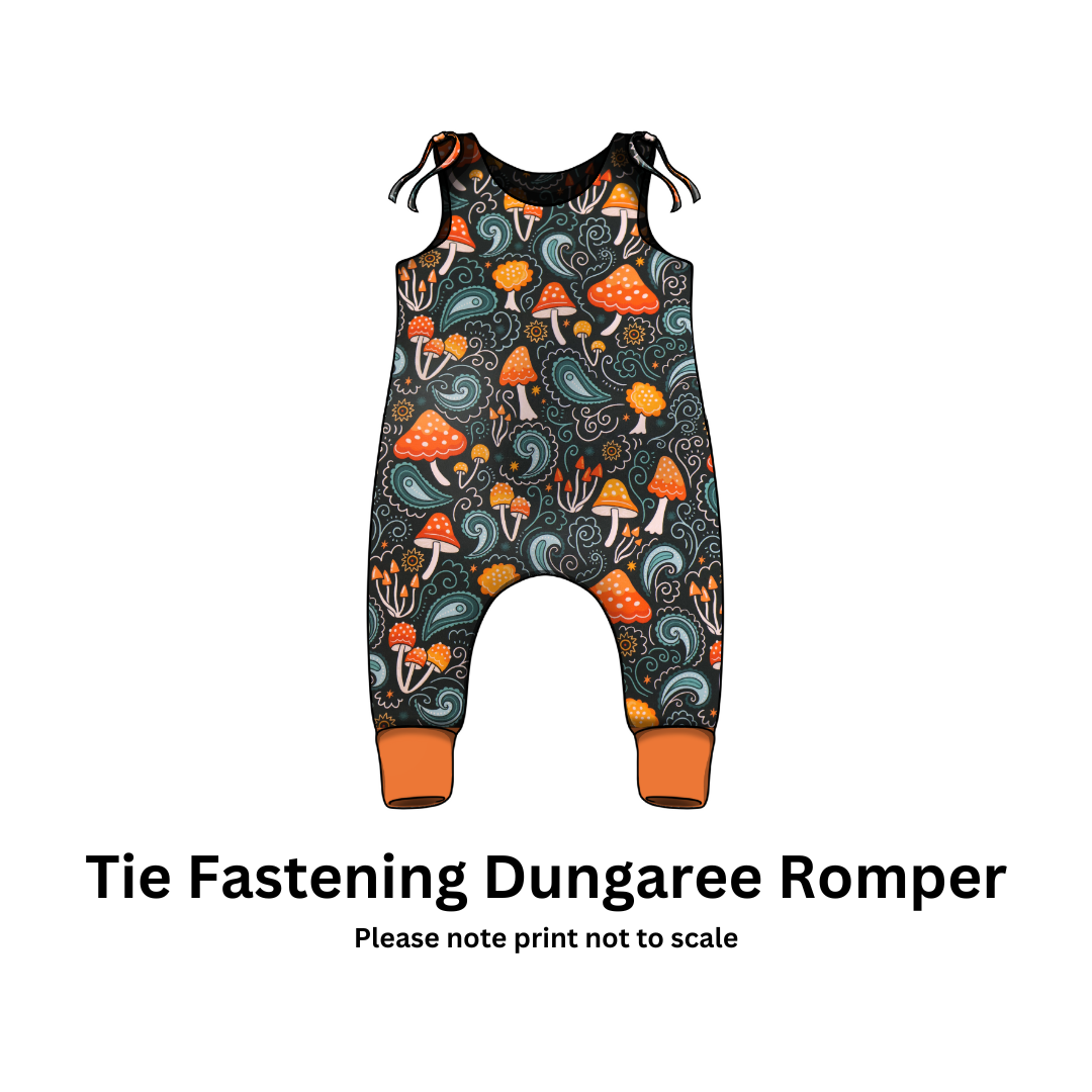 Paisley Toadstools - Jersey perfect for kids clothing - dresses, rompers, leggings, T-shirts, Flares