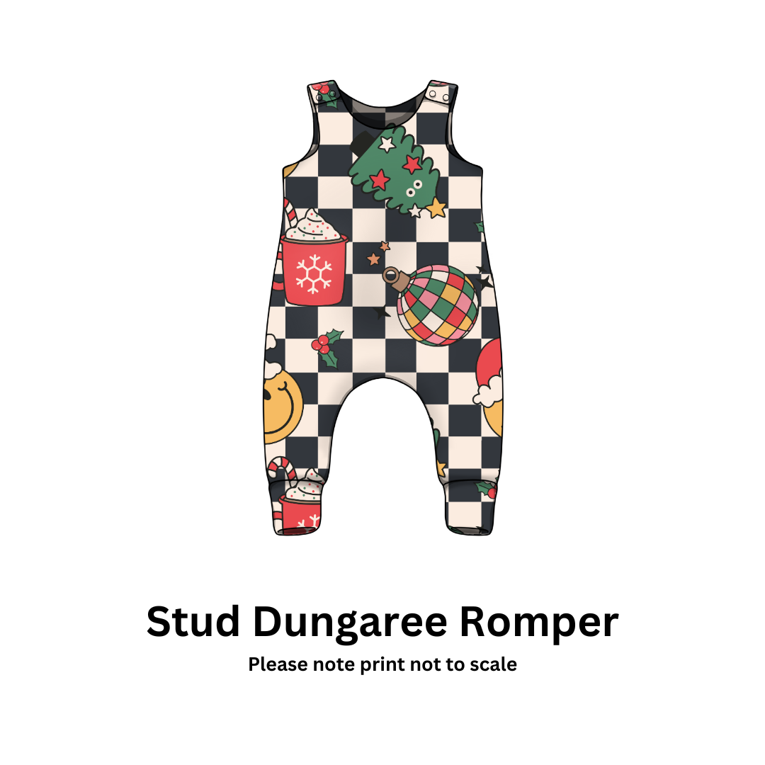 Christmas Disco Exclusive Print Cotton Jersey Perfect For Kids leggings, T-shirts, Dresses, Rompers and Accessories
