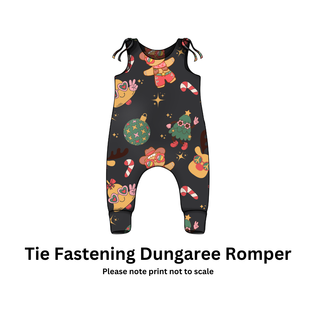 Groovy Christmas exclusive print Cotton Jersey perfect for kids leggings, T-shirts, Dresses, Rompers and Accessories