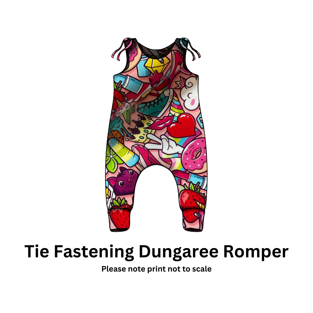Candy Pop Dream - Jersey perfect for kids clothing - children's dresses, rompers, leggings, T-shirts, Flares