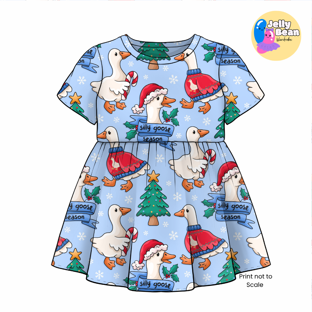 Silly Goose Season | Handmade Children's Clothing | Jelly Bean Wardrobe