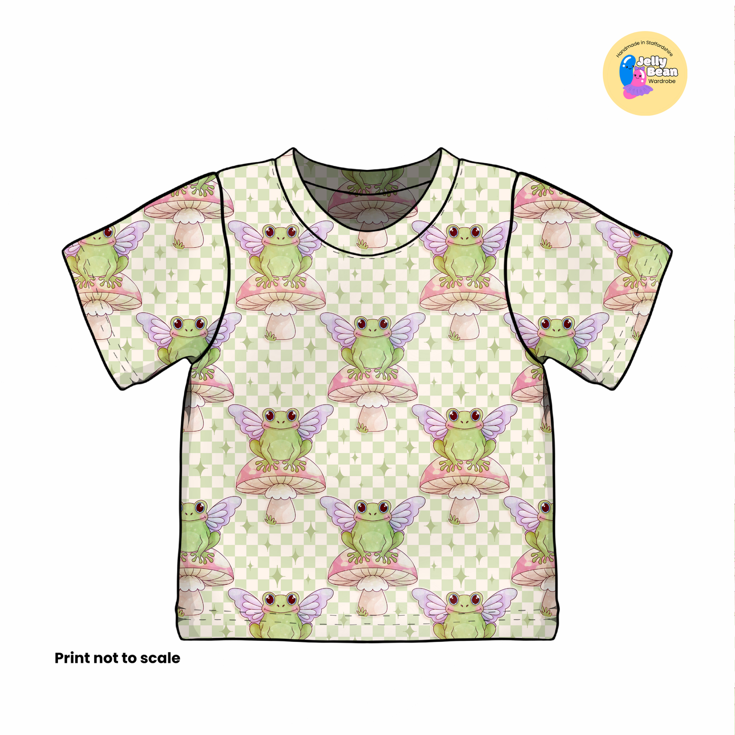 Fairy Frog - Handmade baby, toddler and kids clothing, Made in the UK