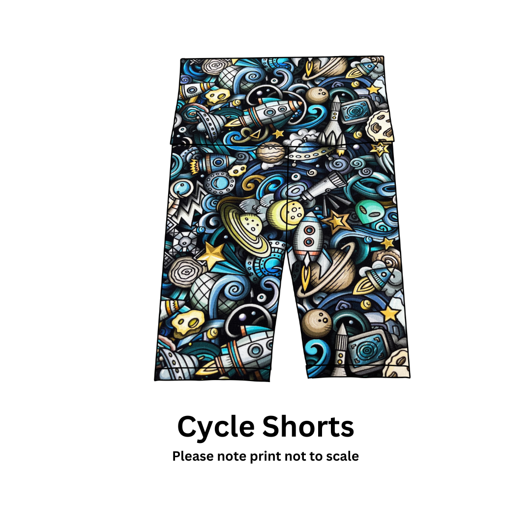 Space Jam - Jersey perfect for kids clothing - children's dresses, rompers, leggings, T-shirts, Flares