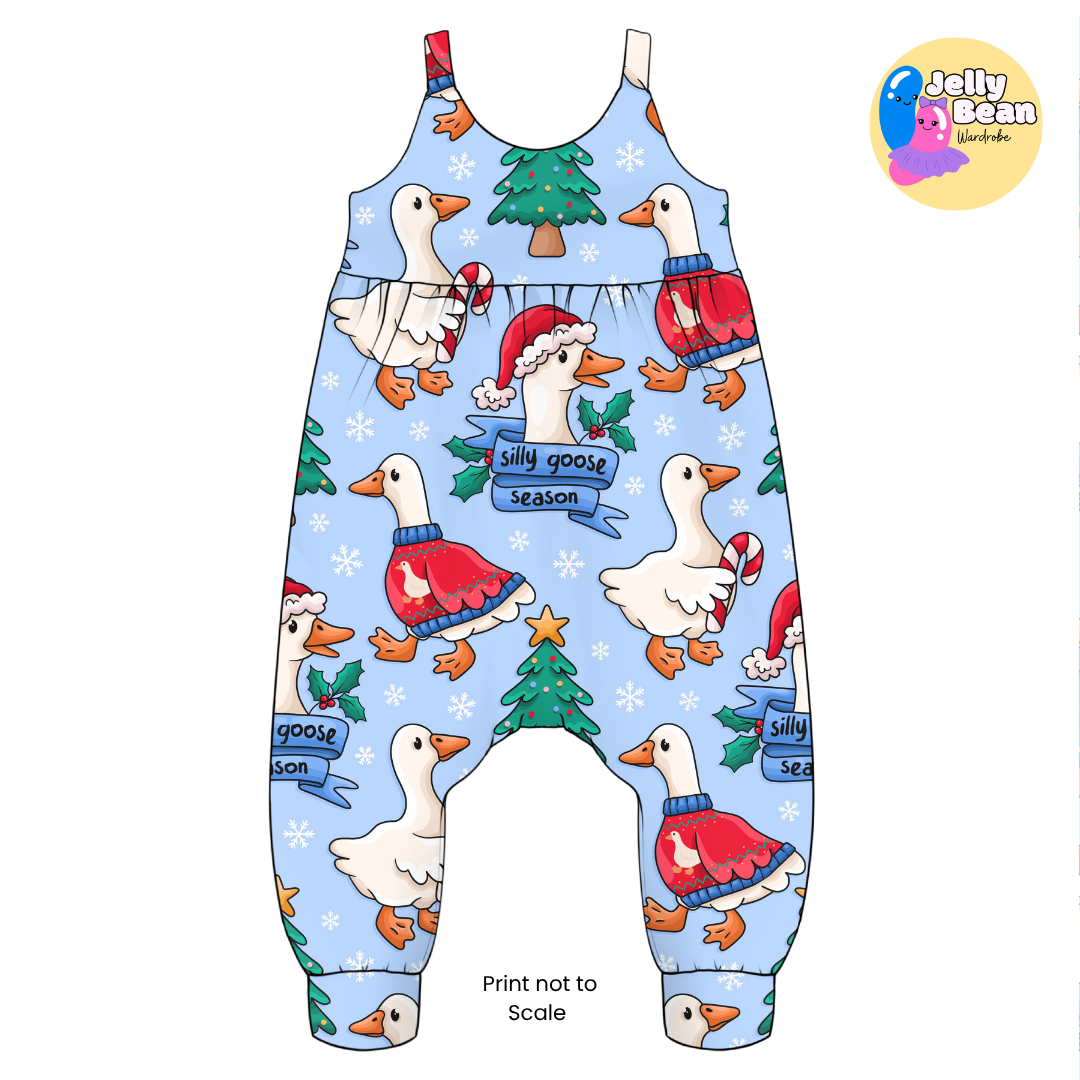 Silly Goose Season | Handmade Children's Clothing | Jelly Bean Wardrobe
