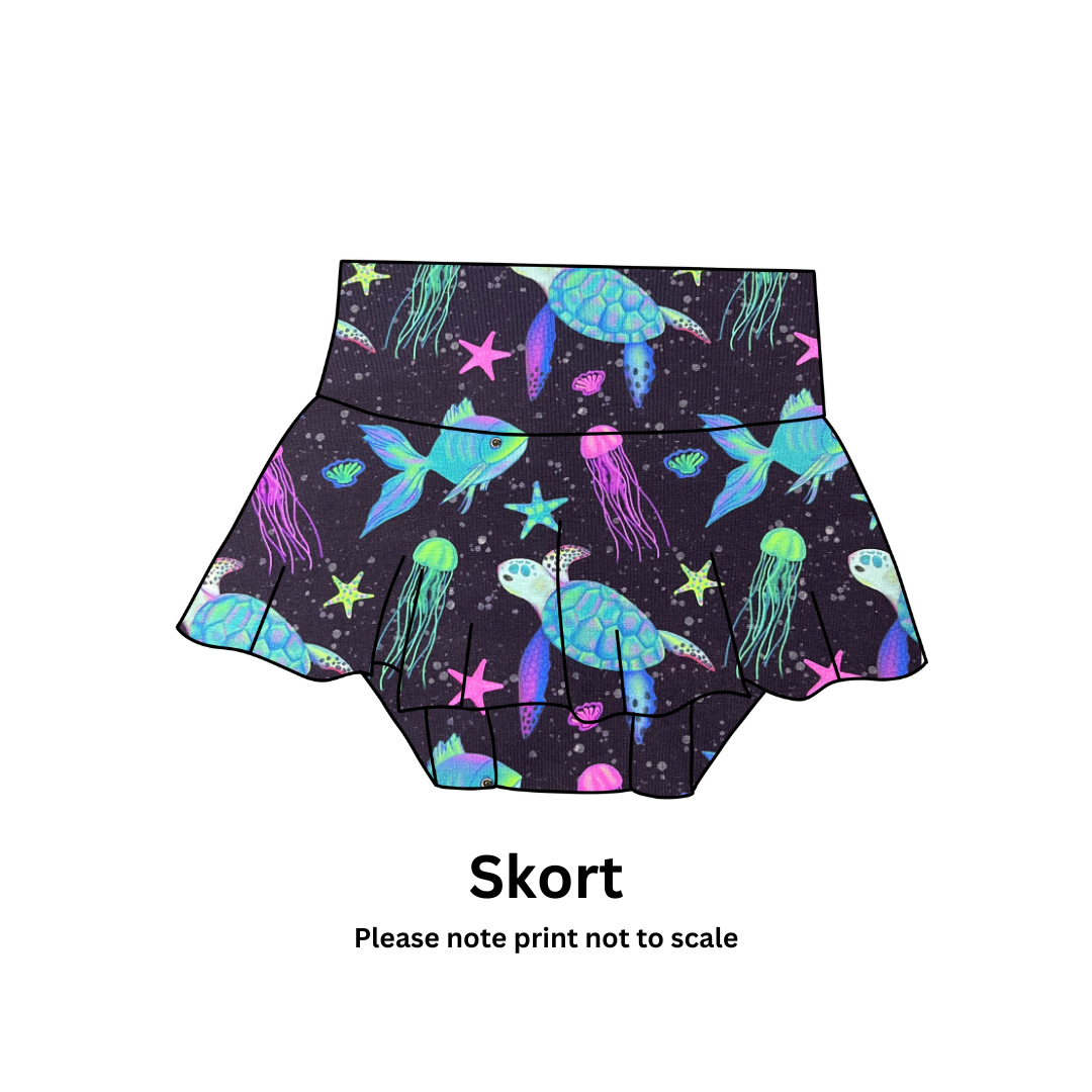 New!!! Under the Sea - Jersey perfect for kids clothing - children's dresses, rompers, leggings, T-shirts, Flares