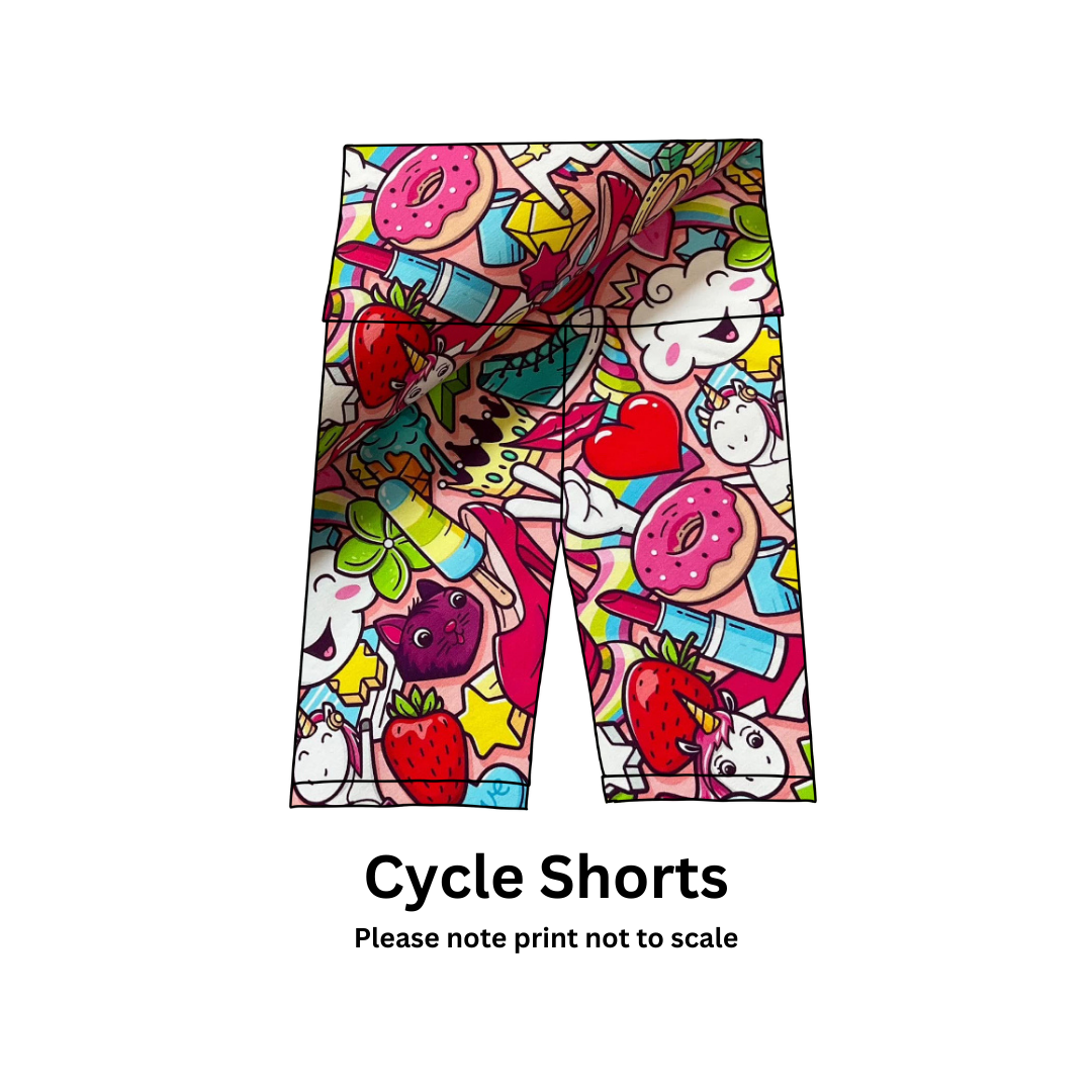 Candy Pop Dream  - Jersey perfect for kids clothing - children's dresses, rompers, leggings, T-shirts, Flares
