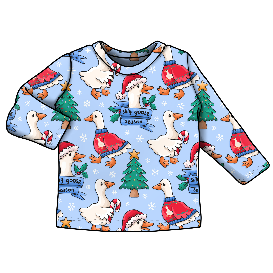 Silly Goose Season | Handmade Children's Clothing | Jelly Bean Wardrobe