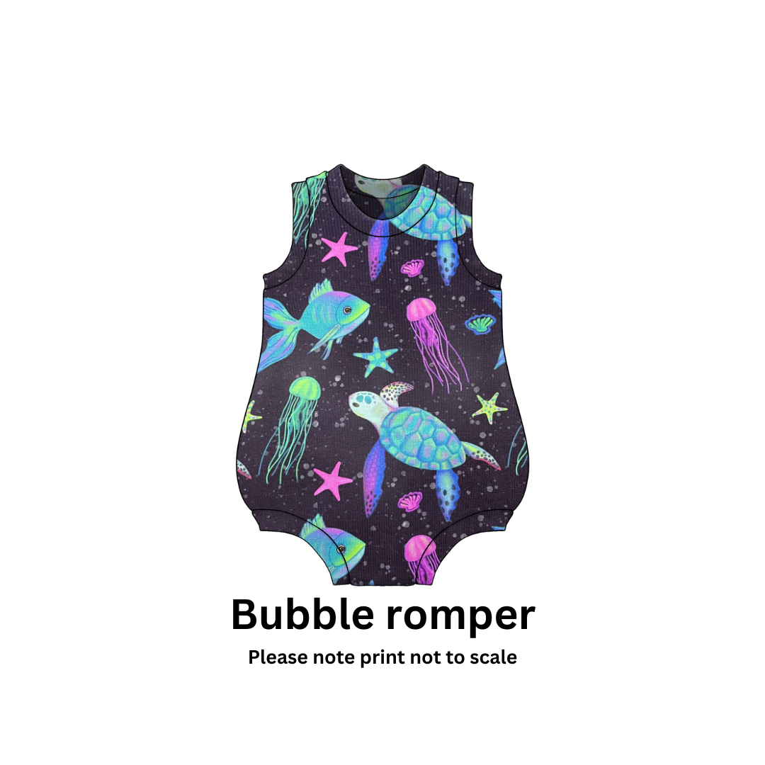 New!!! Under the Sea - Jersey perfect for kids clothing - children's dresses, rompers, leggings, T-shirts, Flares