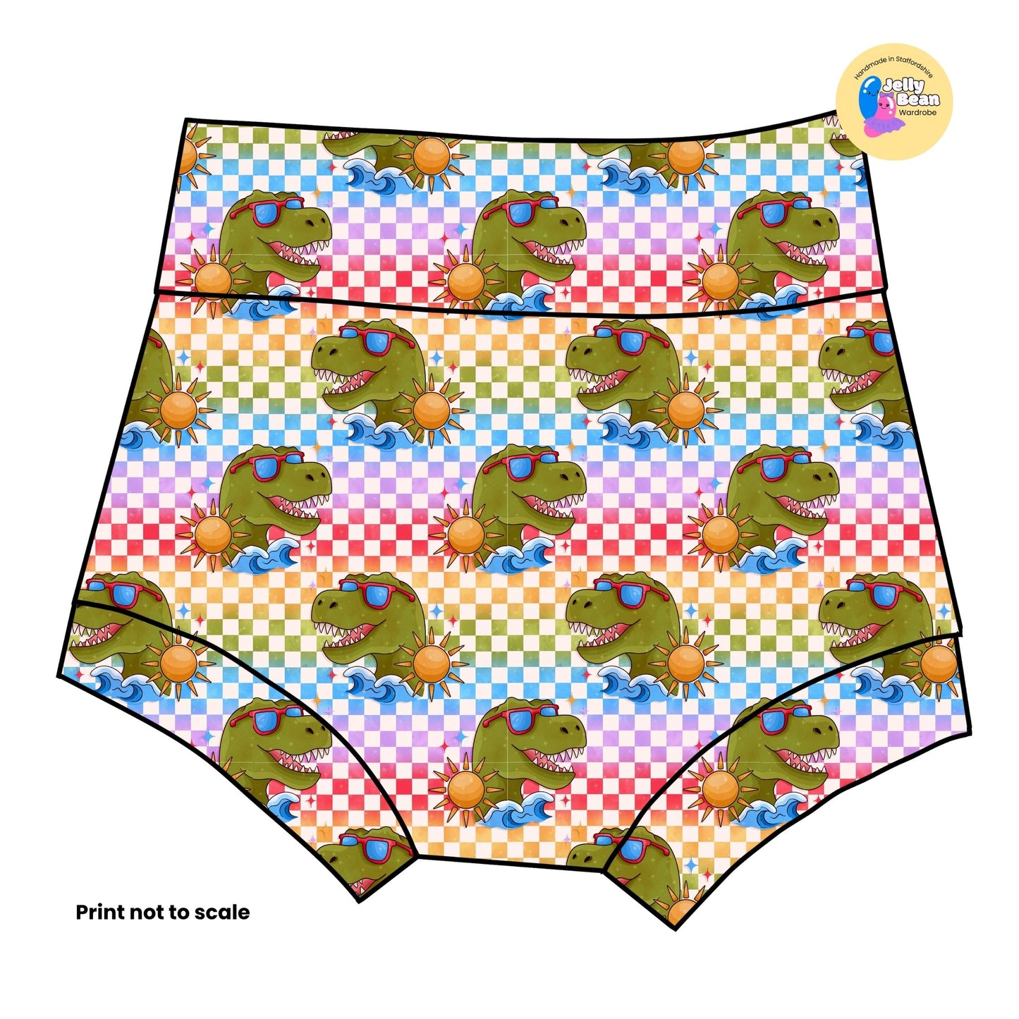 Summer T-Rex Print – Choose your style