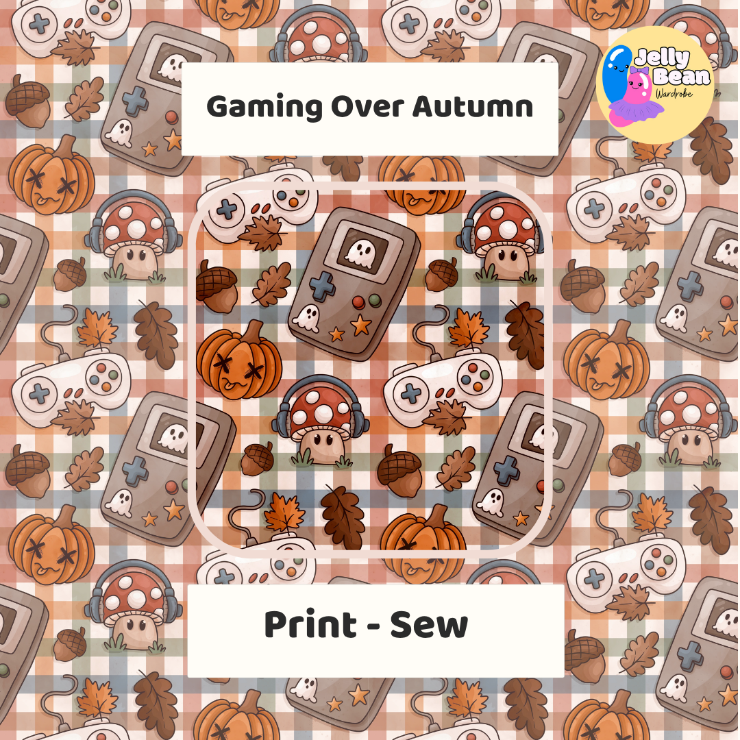 Gaming Over Autumn | Handmade Children's Clothing | Jelly Bean Wardrobe