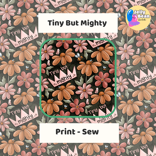 Tiny but Mighty | Handmade Children's Clothing | Jelly Bean Wardrobe