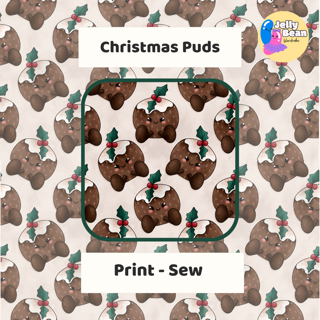Christmas Puds | Handmade Children's Clothing | Jelly Bean Wardrobe