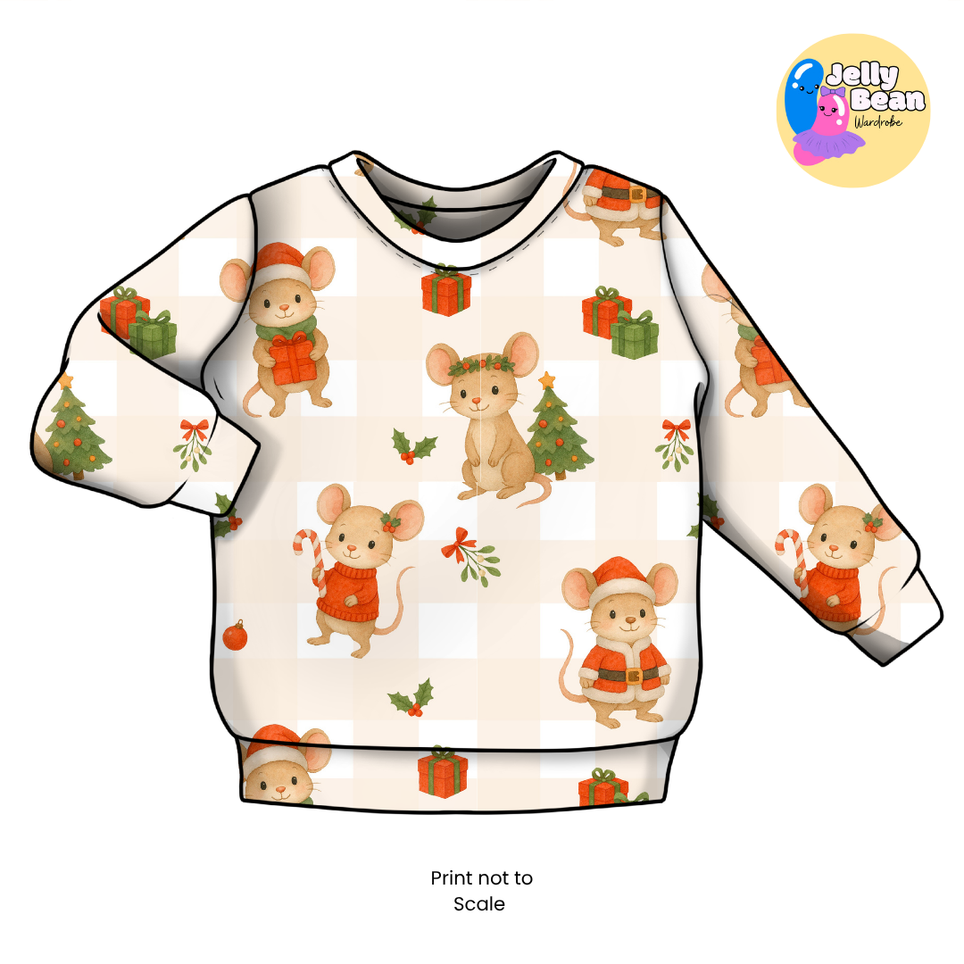 T'was the night before Christmas | Handmade Children's Clothing | Jelly Bean Wardrobe