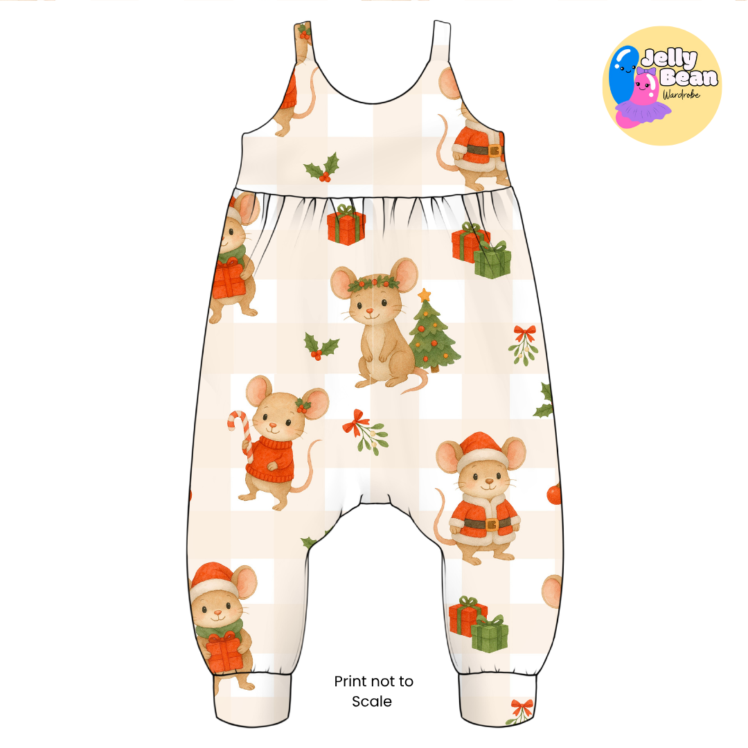 T'was the night before Christmas | Handmade Children's Clothing | Jelly Bean Wardrobe