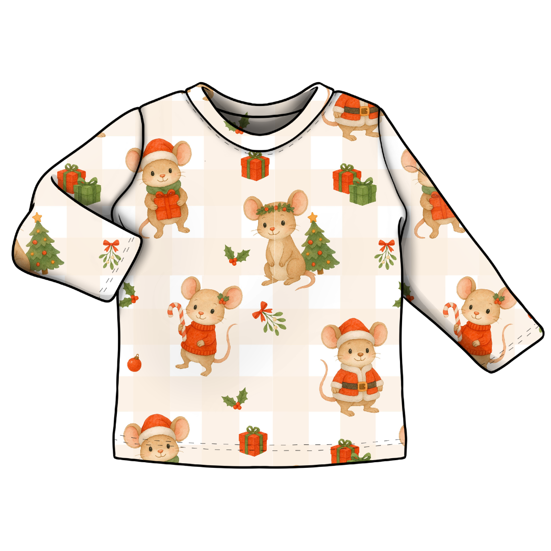 T'was the night before Christmas | Handmade Children's Clothing | Jelly Bean Wardrobe
