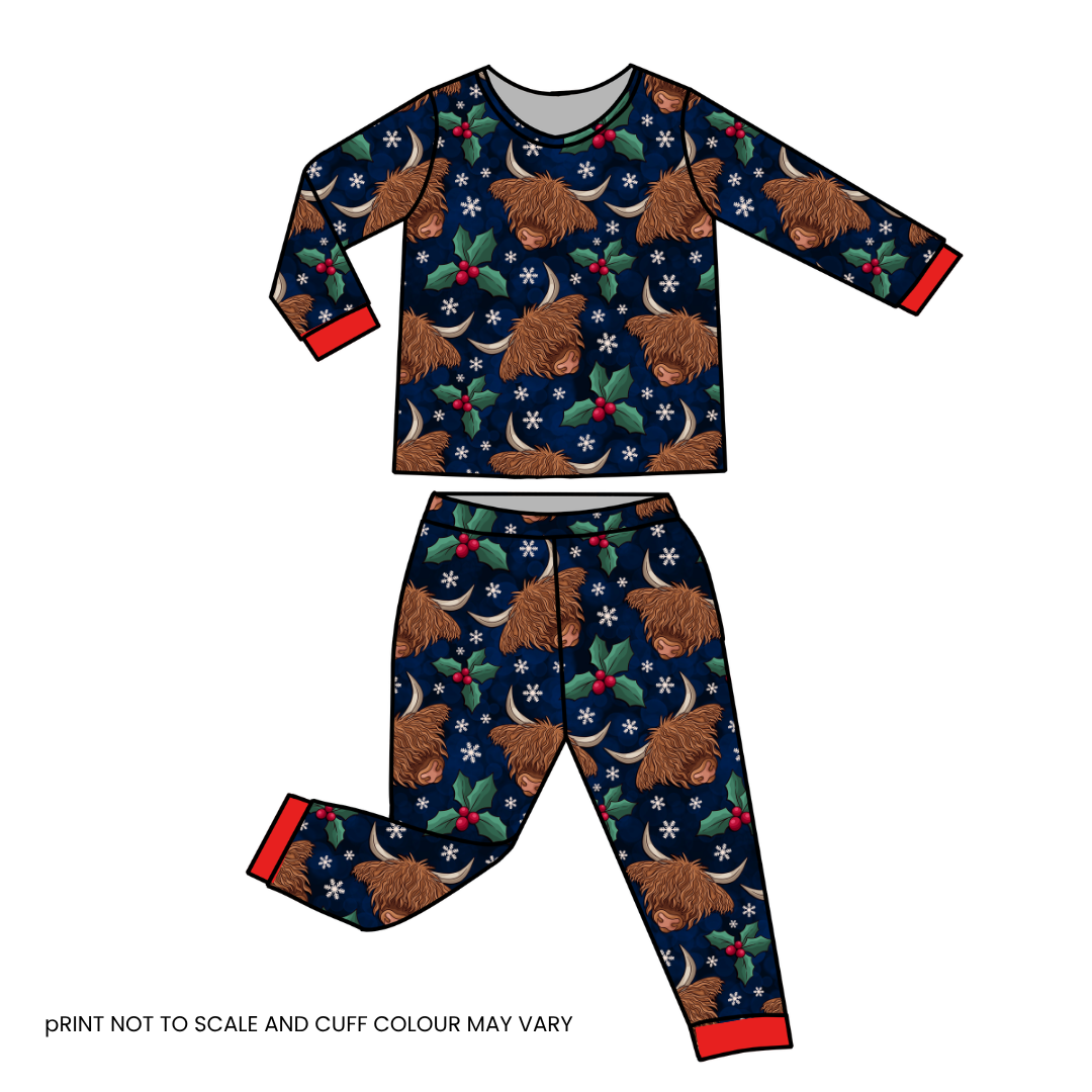 Christmas Highlands | Handmade Children's Clothing | Jelly Bean Wardrobe