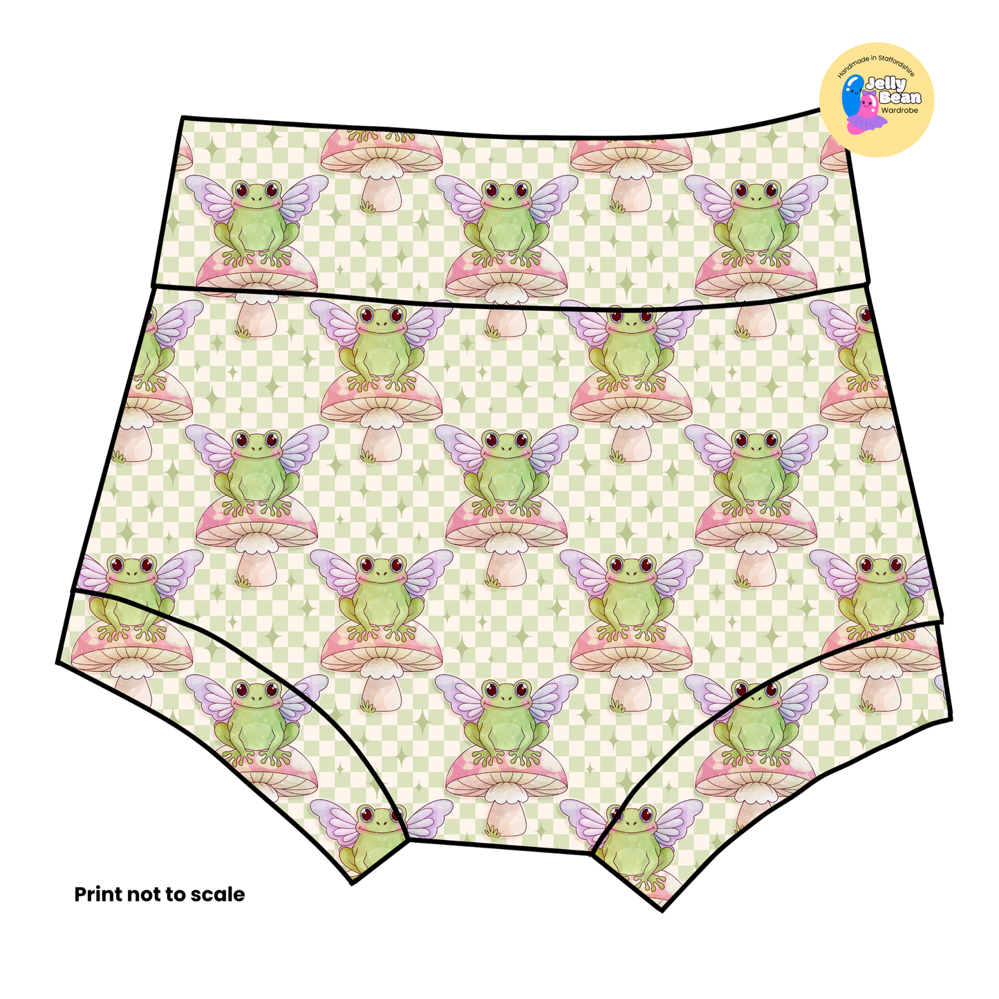 Fairy Frog - Handmade baby, toddler and kids clothing, Made in the UK