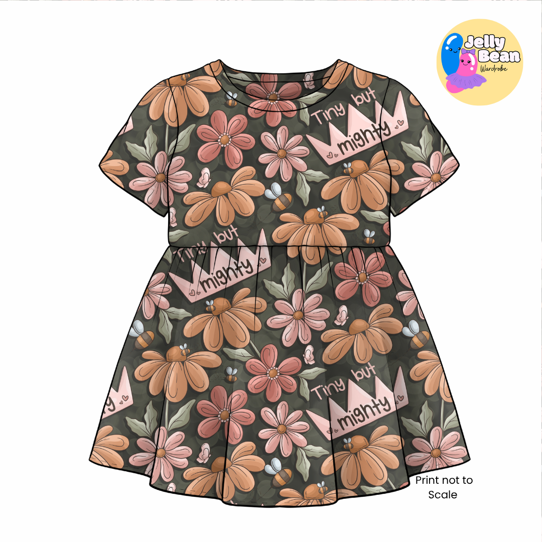 Tiny but Mighty | Handmade Children's Clothing | Jelly Bean Wardrobe