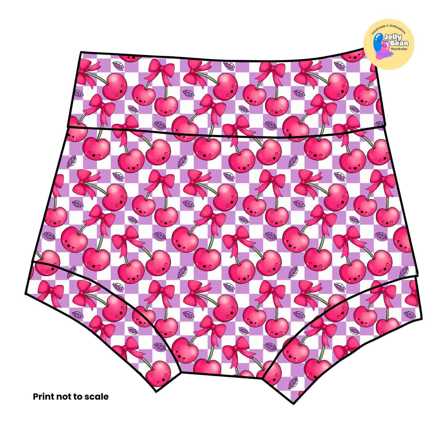 EXCLUSIVE Beau Cherie Print - Cotton jersey perfect for dresses, rompers, T-shirts