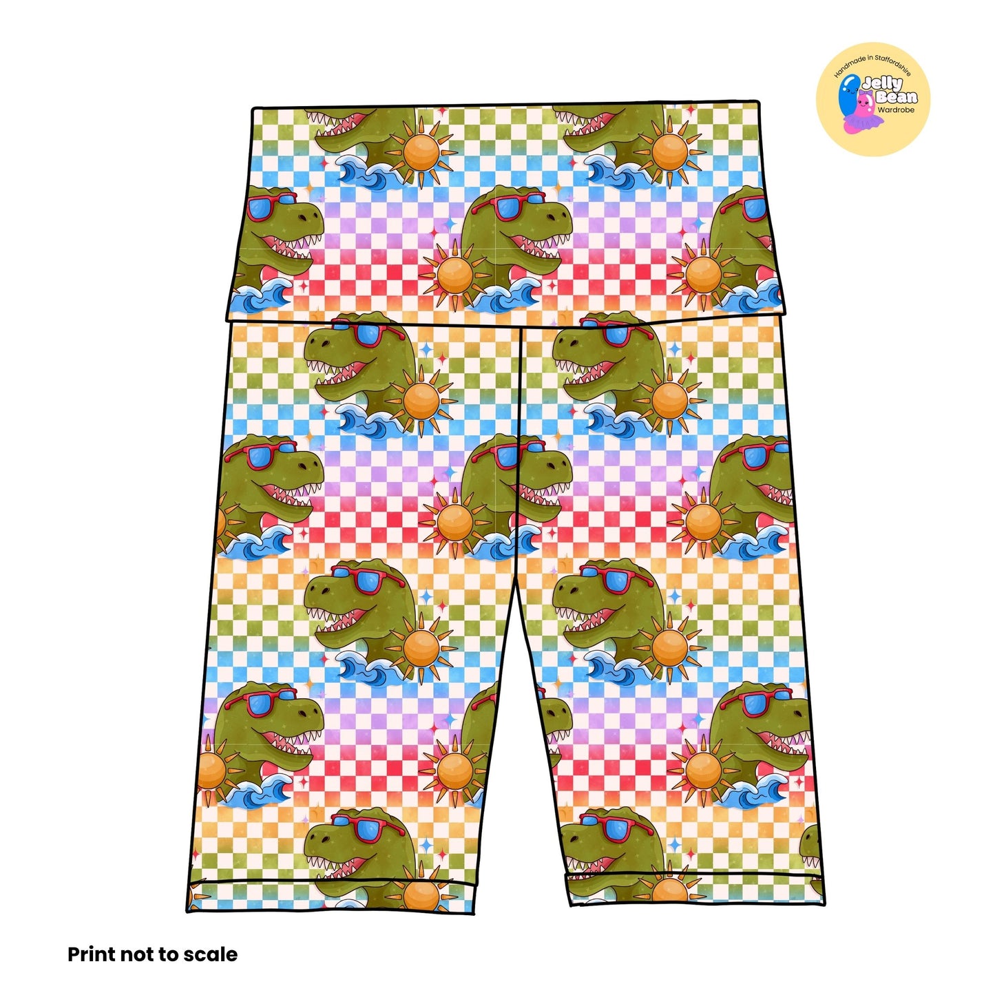 Summer T-Rex Print – Choose your style