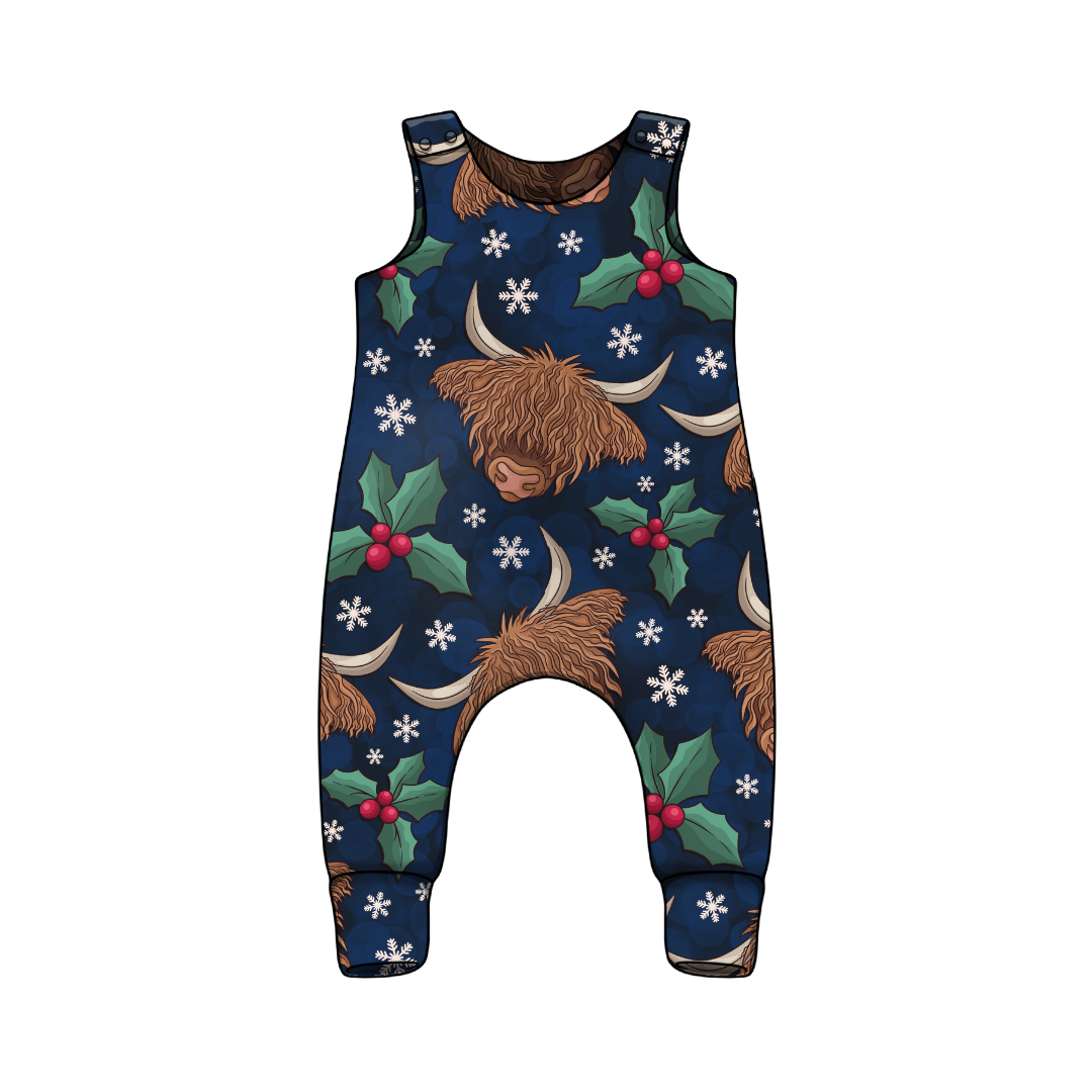 Christmas Highlands | Handmade Children's Clothing | Jelly Bean Wardrobe