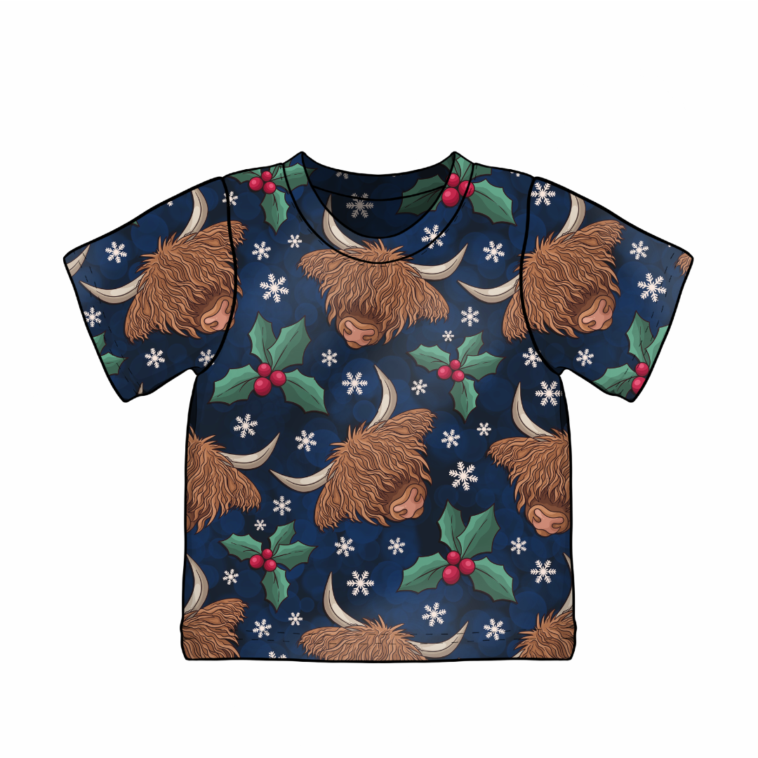 Christmas Highlands | Handmade Children's Clothing | Jelly Bean Wardrobe