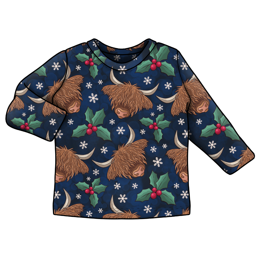 Christmas Highlands | Handmade Children's Clothing | Jelly Bean Wardrobe