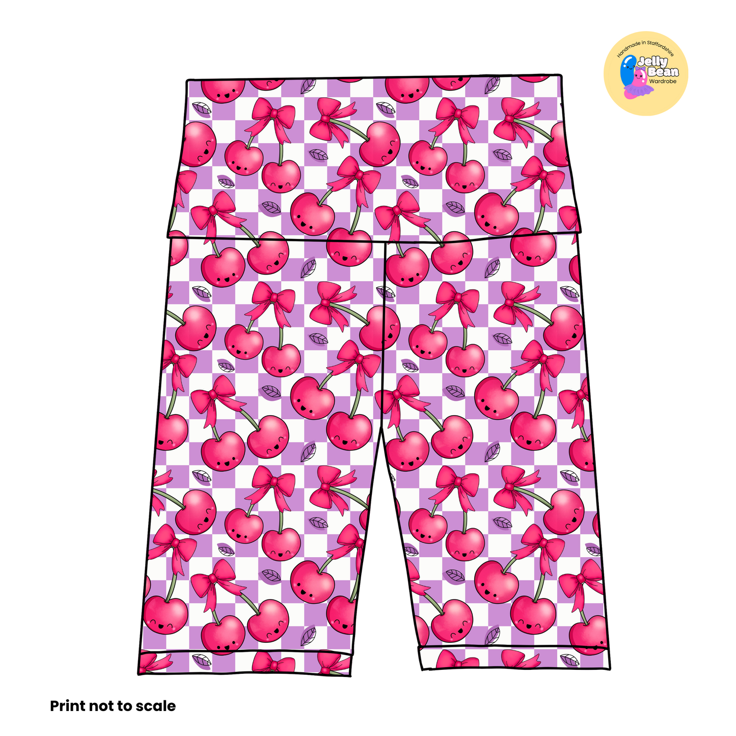 EXCLUSIVE Beau Cherie Print - Cotton jersey perfect for dresses, rompers, T-shirts