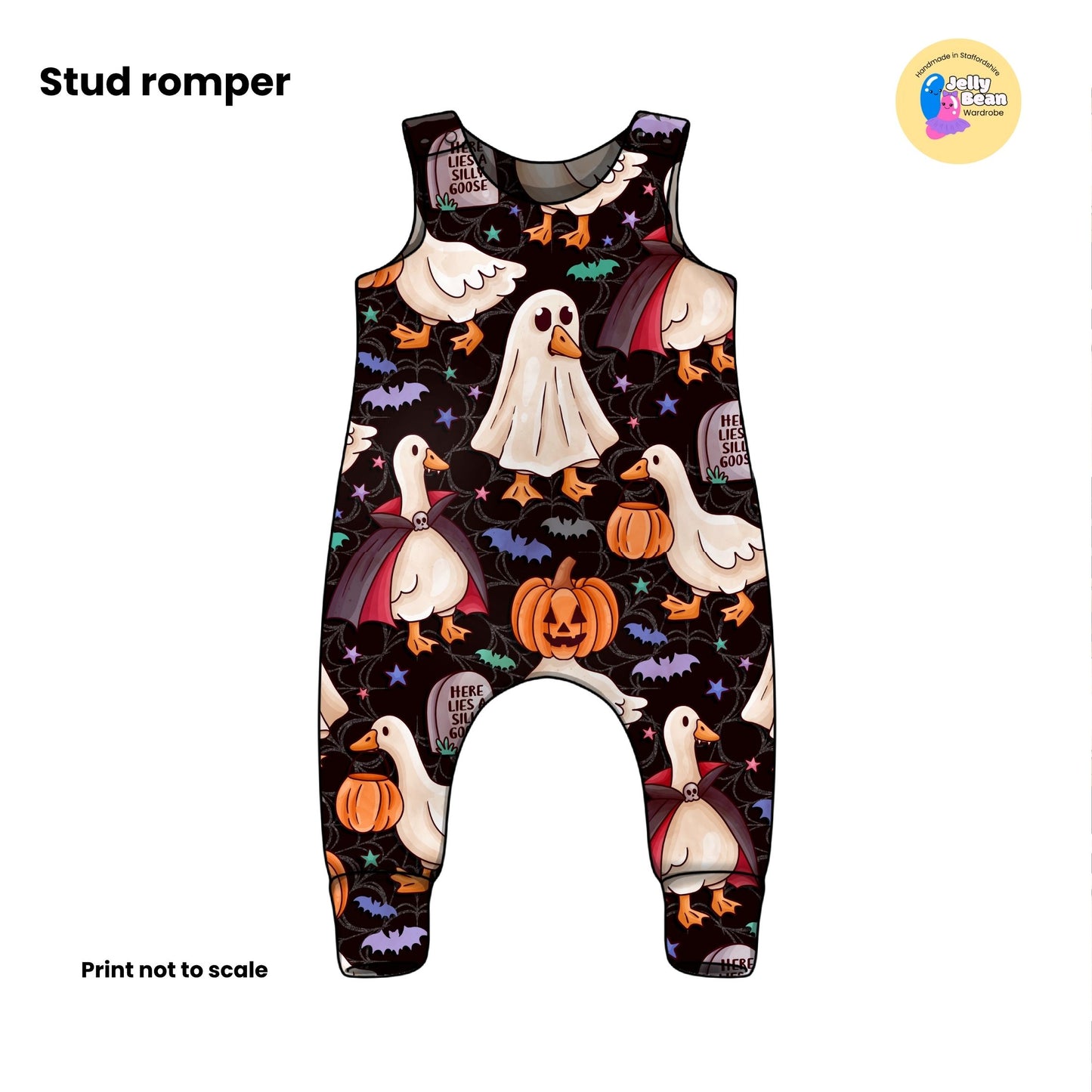 Spooky Goose | Handmade Kids Clothing | Made To Order in Staffordshire |