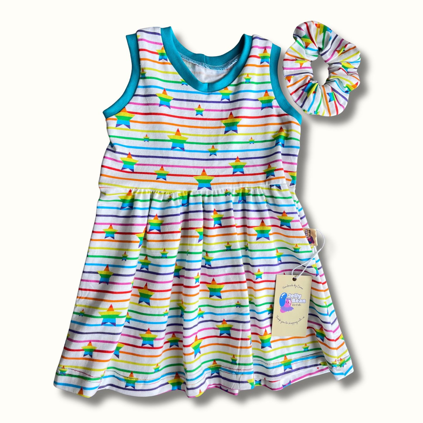Last Chance Rainbow Star Dress