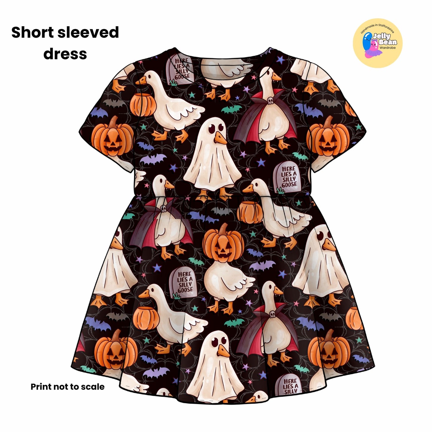 Spooky Goose | Handmade Kids Clothing | Made To Order in Staffordshire |
