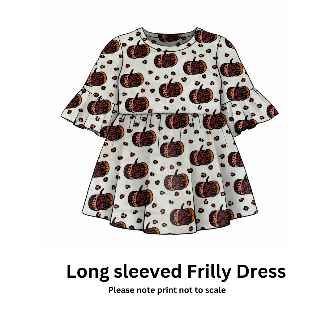 Leopard Pumpkins - Cotton Jersey perfect for kids clothing - T-shirts, Rompers, Dresses any accessories