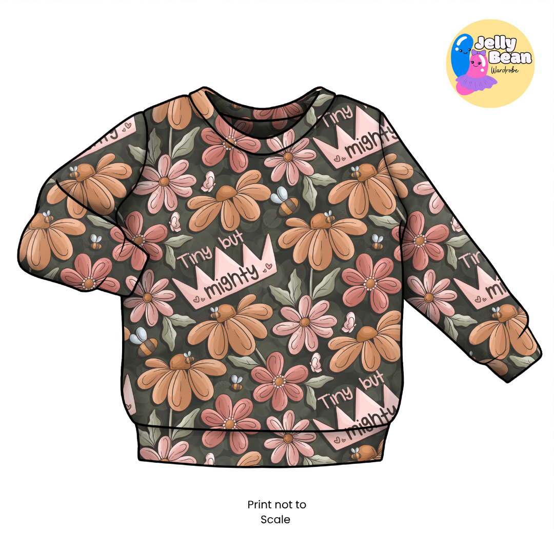 Tiny but Mighty | Handmade Children's Clothing | Jelly Bean Wardrobe