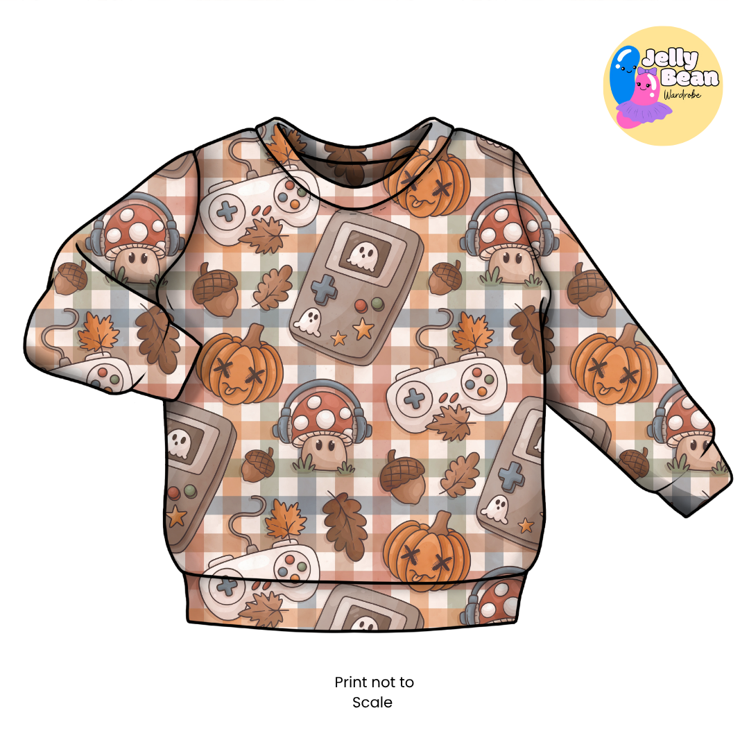 Gaming Over Autumn | Handmade Children's Clothing | Jelly Bean Wardrobe