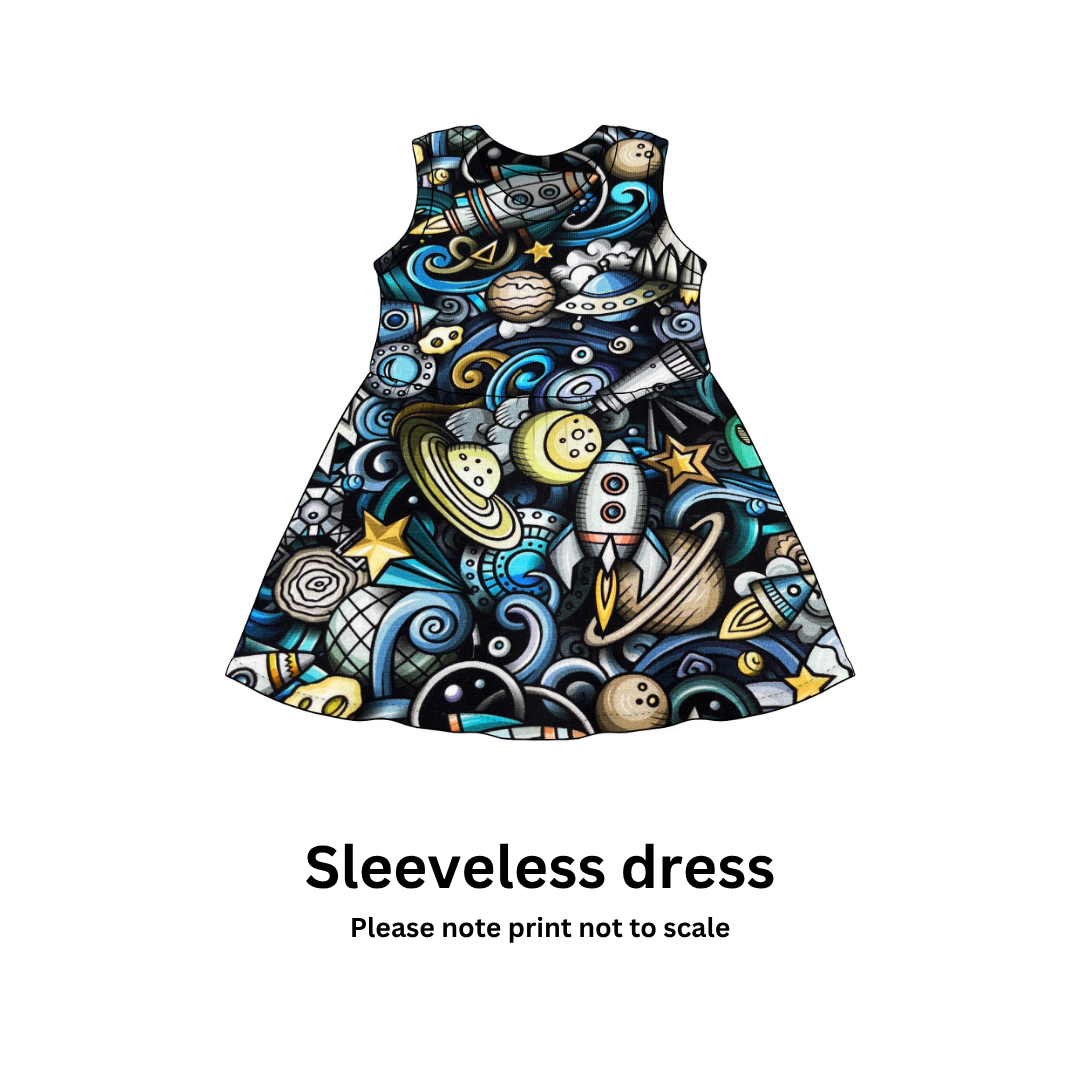 Space Jam - Jersey perfect for kids clothing - children's dresses, rompers, leggings, T-shirts, Flares