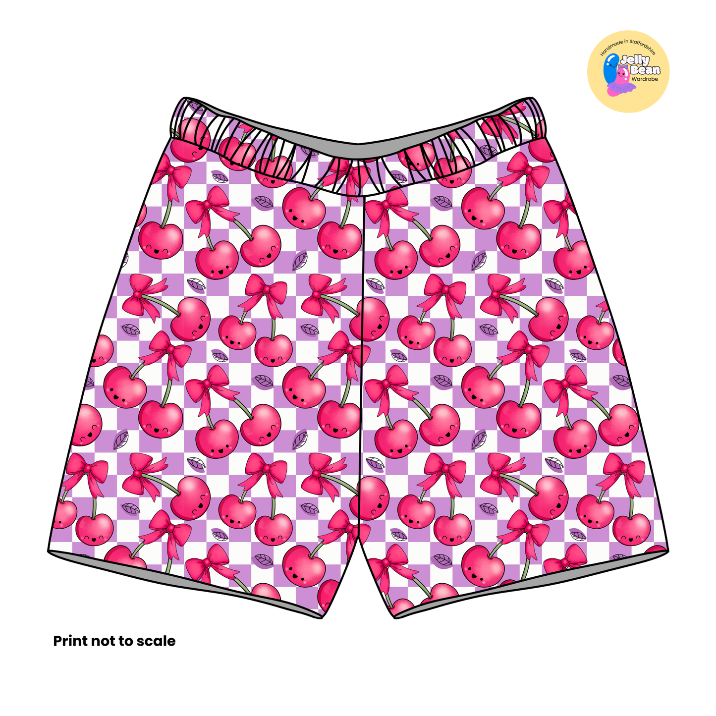 EXCLUSIVE Beau Cherie Print - Cotton jersey perfect for dresses, rompers, T-shirts