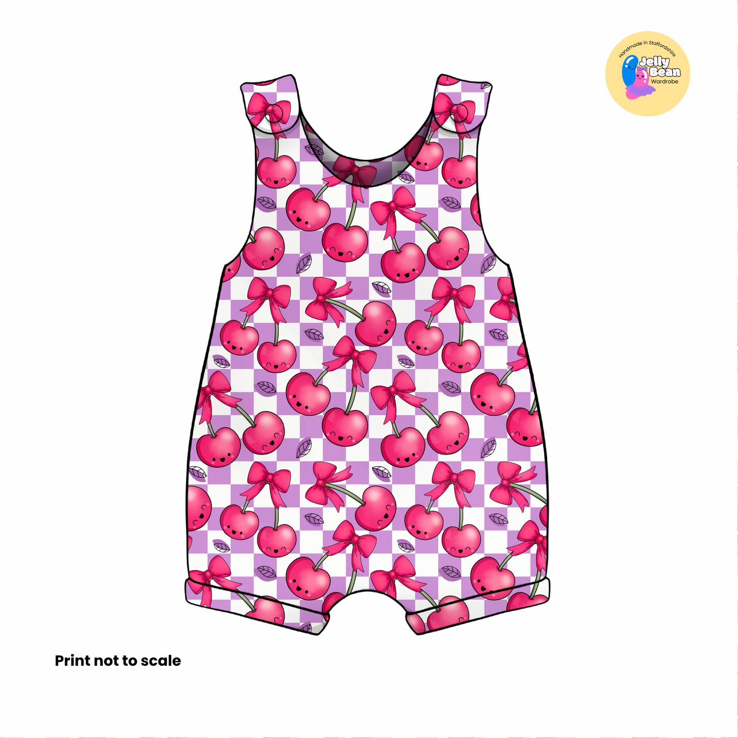 EXCLUSIVE Beau Cherie Print - Cotton jersey perfect for dresses, rompers, T-shirts